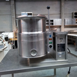 tilting cooking kettle bardeau 27 liter